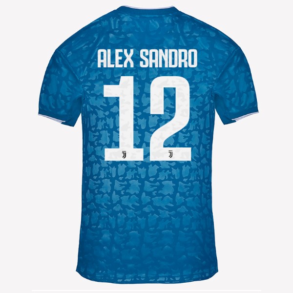 Camiseta Juventus NO.12 Alex Sangro 3ª 2019 2020 Azul